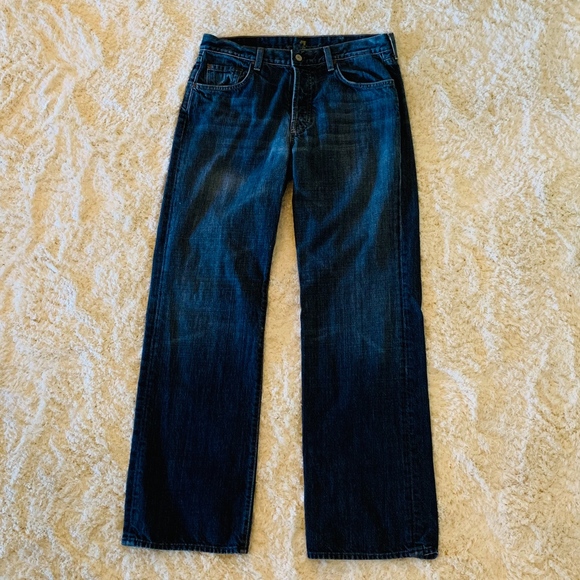 Sold! 7 FOR ALL MANKIND RELAXED BUTTON FLY JEANS - Picture 3 of 8